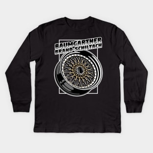 BBS Wheel RS Classic Kids Long Sleeve T-Shirt